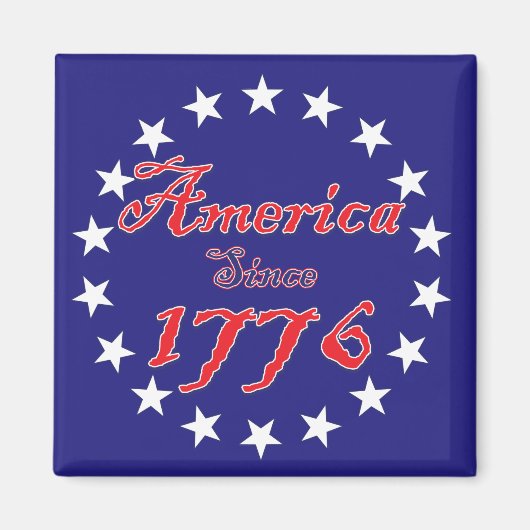 Amerika sinds 1776 magneet (Voorkant)