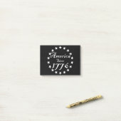 Amerika sinds 1776 post-it® notes (Op bureau)