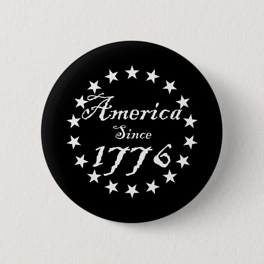 Amerika sinds 1776 ronde button 5,7 cm (Voorkant)
