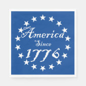 Amerika sinds 1776 servet (Voorkant)