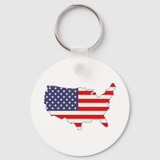 Amerika Sleutelhanger (Voorkant)
