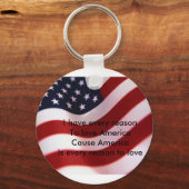 Amerika Sleutelhanger (Voorkant)