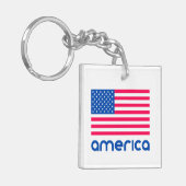 Amerika Sleutelhanger (Voorkant Links)
