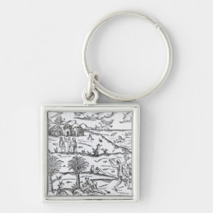 Amerika Sleutelhanger