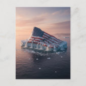 Amerika smelt weg briefkaart (Voorkant)