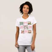  Amerika Staten Coquette Stamp Collectie T-shirt (Voorkant volledig)