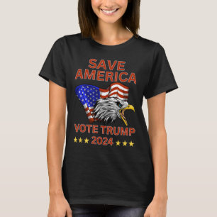 Amerika stem Trump 2024 Wij het volk hebben ENO ge T-shirt