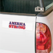 Amerika sterk bumpersticker (Op Truck)