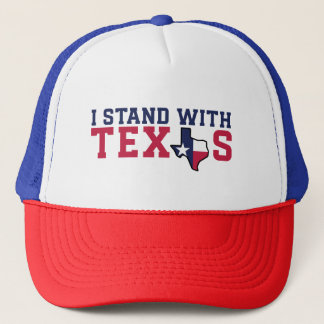 Amerika Sterk "Ik sta met Texas" Trucker Hat Trucker Pet