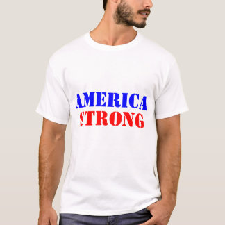 Amerika sterk t-shirt