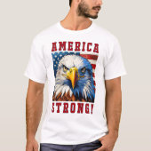 Amerika Sterke T-Shirt (Voorkant)