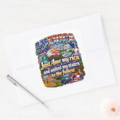 Amerika sticker (Envelop)