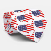 Amerika Stropdas (Opgerold)