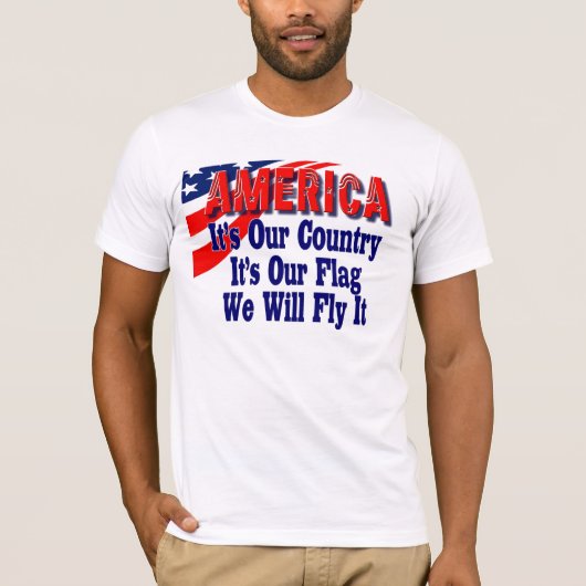 Amerika T-shirt (Voorkant)