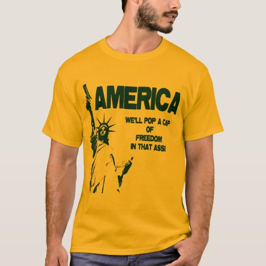AMERIKA T-SHIRT (Voorkant)