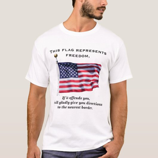 Amerika T-shirt (Voorkant)