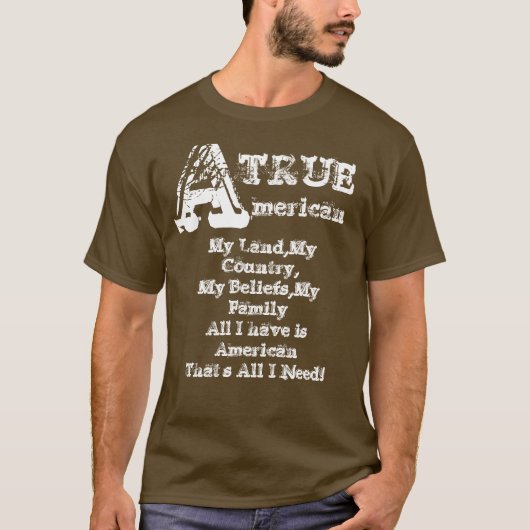 AMERIKA T-SHIRT (Voorkant)