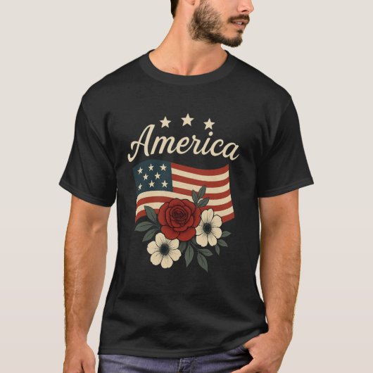 Amerika T-shirt (Voorkant)