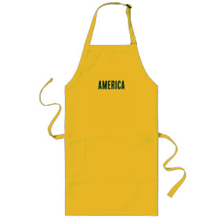 Amerika T-Shirt Lang Schort