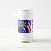 Amerika terug Trump 2024 Bierpul (Voorkant links)