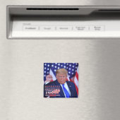 Amerika terug - Trump 2024 Magneet (Insitu (Vaatwasser))