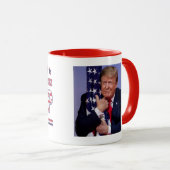 Amerika terugbrengen Trump 2020 Mok (Voorkant rechts)