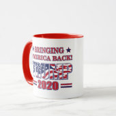 Amerika terugbrengen Trump 2020 Mok (Voorkant links)
