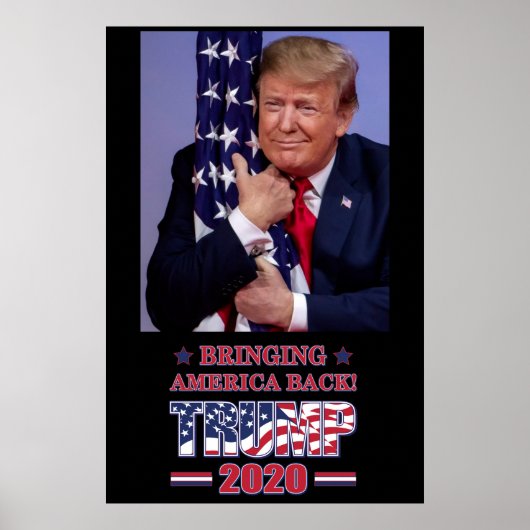 Amerika terugbrengen - Trump 2020 Poster (Voorkant)