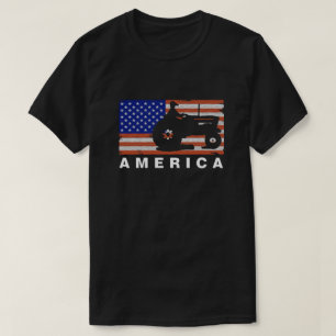 AMERIKA -Tractor VLAG T-shirt