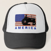 AMERIKA-TRAGER FLAG-B TRUCKER PET (Voorkant)