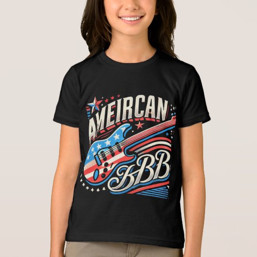 Amerika Tri-Blend Shirt (Voorkant)
