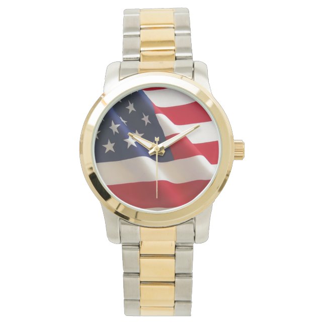 Amerika Trots Horloge (Voorkant)