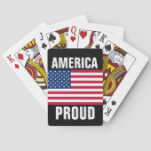 AMERIKA TROTS PATRIOTTISCH SPEELKAARTEN (Achterkant)