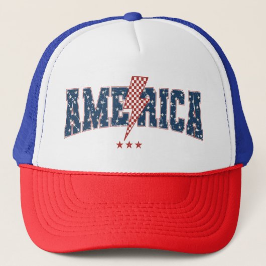 Amerika  trucker pet (Voorkant)