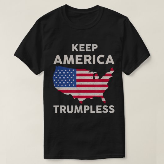AMERIKA TRUMPLEK HOUDEN  T-SHIRT (Design voorkant)