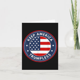 Amerika Trumpless Grappig Anti Trump 2024 Pro Demo Kaart