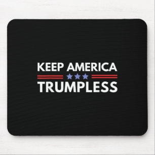 Amerika Trumpless Grappig Anti Trump 2024 Pro Demo Muismat