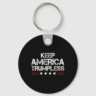 Amerika Trumpless - Grappig Anti Trump Mannen & am Sleutelhanger