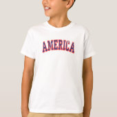 Amerika USA 4 van juli T-shirt (Voorkant)