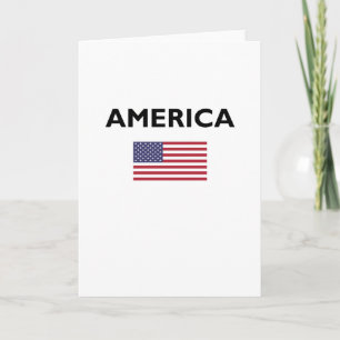 Amerika USA Amerikaanse vlag Lichtgekleurd Blanco Kaart