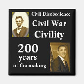 Amerika, verandering in wording magneet (Voorkant)