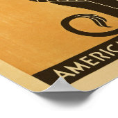 Amerika verdeelt Groot-Brittannië met propaganda Poster (Hoek)