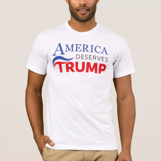 Amerika verdient Trump - Groot T-shirt