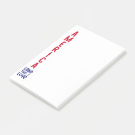 Amerika: vet, trots en vrij post-it® notes