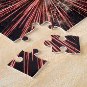 Amerika vieren legpuzzel (Zijkant)