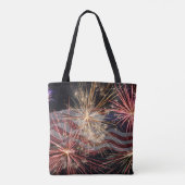 Amerika vieren tote bag (Achterkant)
