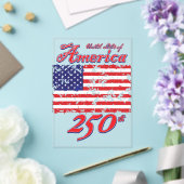 Amerika viert 250 jaar acryl uitnodigingen (Insitu (Huwelijk))