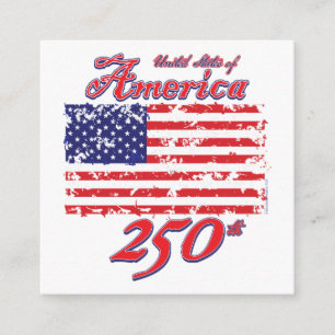 Amerika viert 250 jaar informatiekaartje