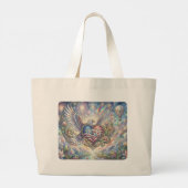 “Amerika viert 250 jaar” kussensloop Grote Tote Bag (Achterkant)