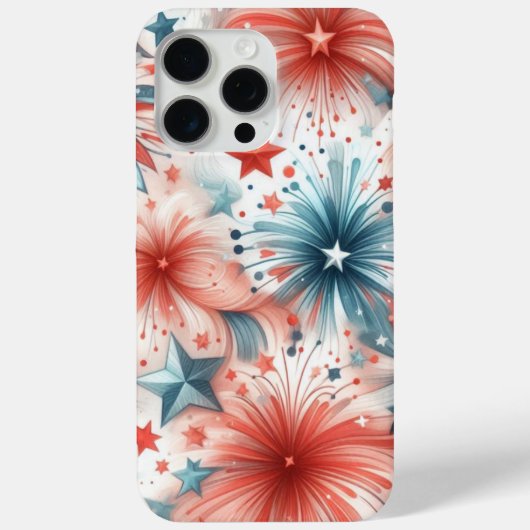Amerika viert Case-Mate iPhone case (Achterkant)